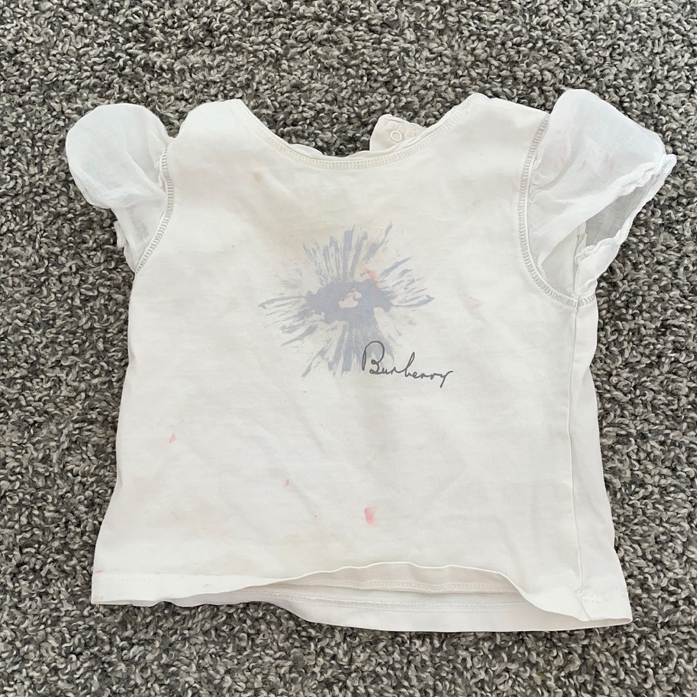 Burberry baby top